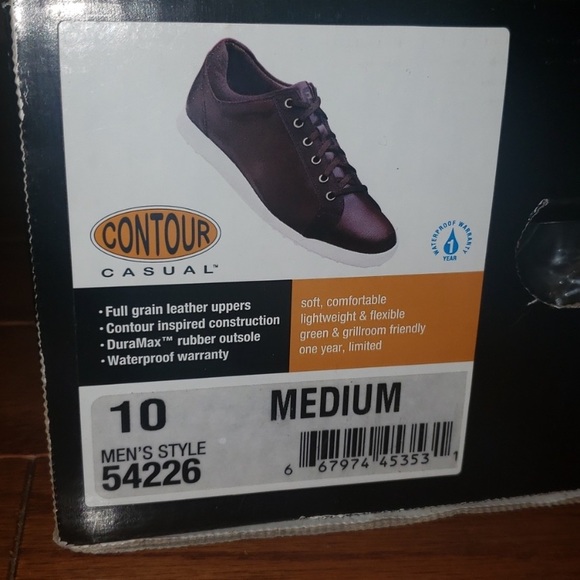 Footjoy Leather Contour Casual Lace Up Sneaker
Men's Size 10 NWB - Picture 7 of 7
